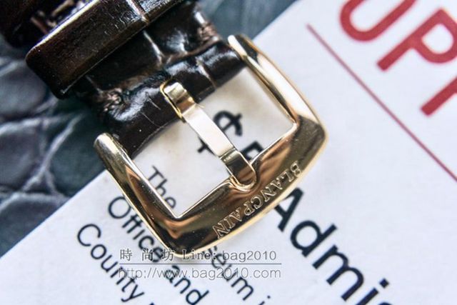 Blancpain手錶 新品 寶鉑經典之作 原裝進口9015機芯 寶珀全自動機械男表  hds1135